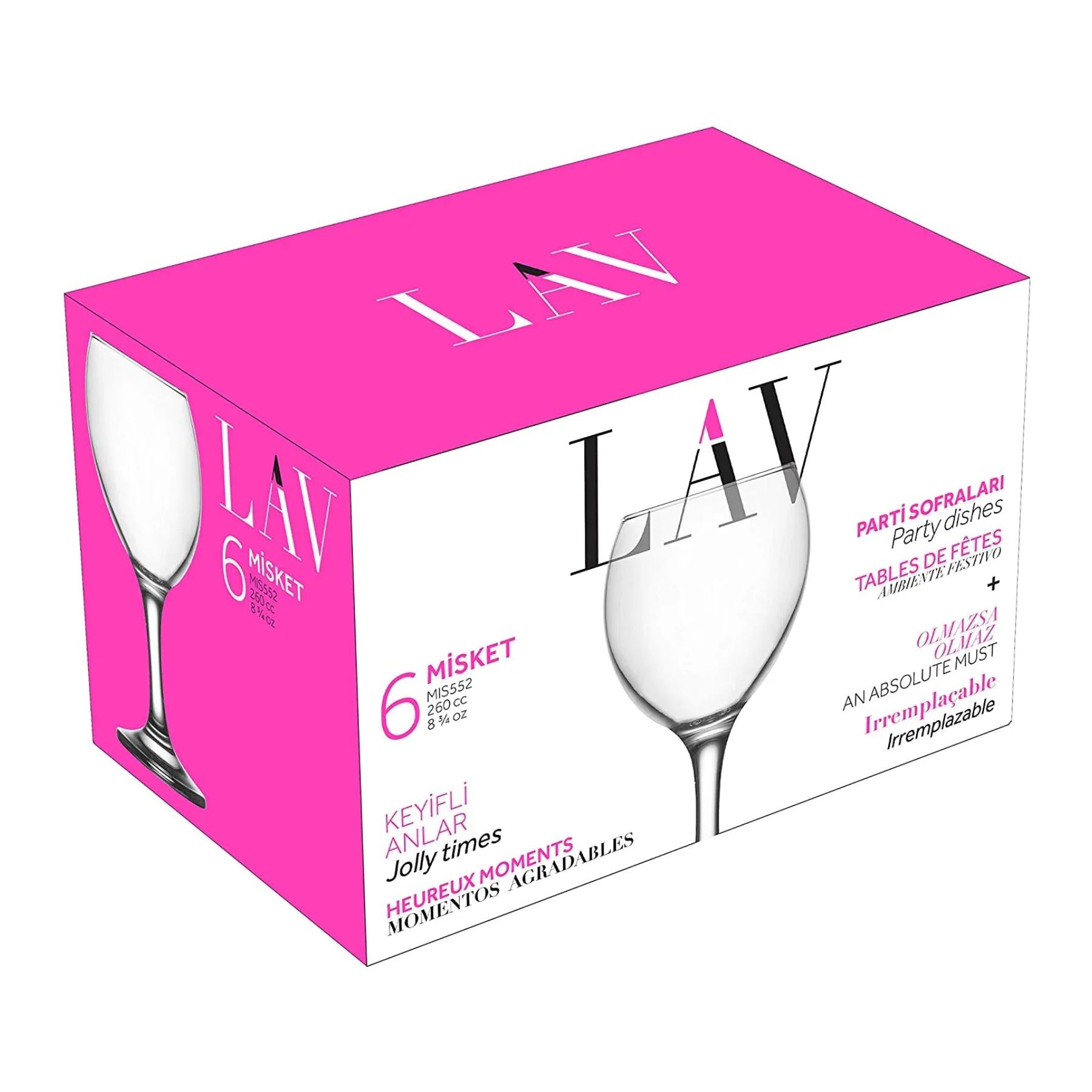 Wine Glass — 8.75 oz — Set of 6