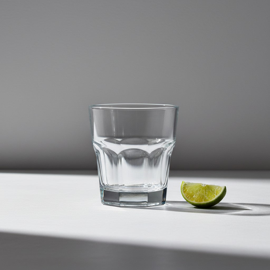 Tempered Rock Glass — 9 oz — Set of 12