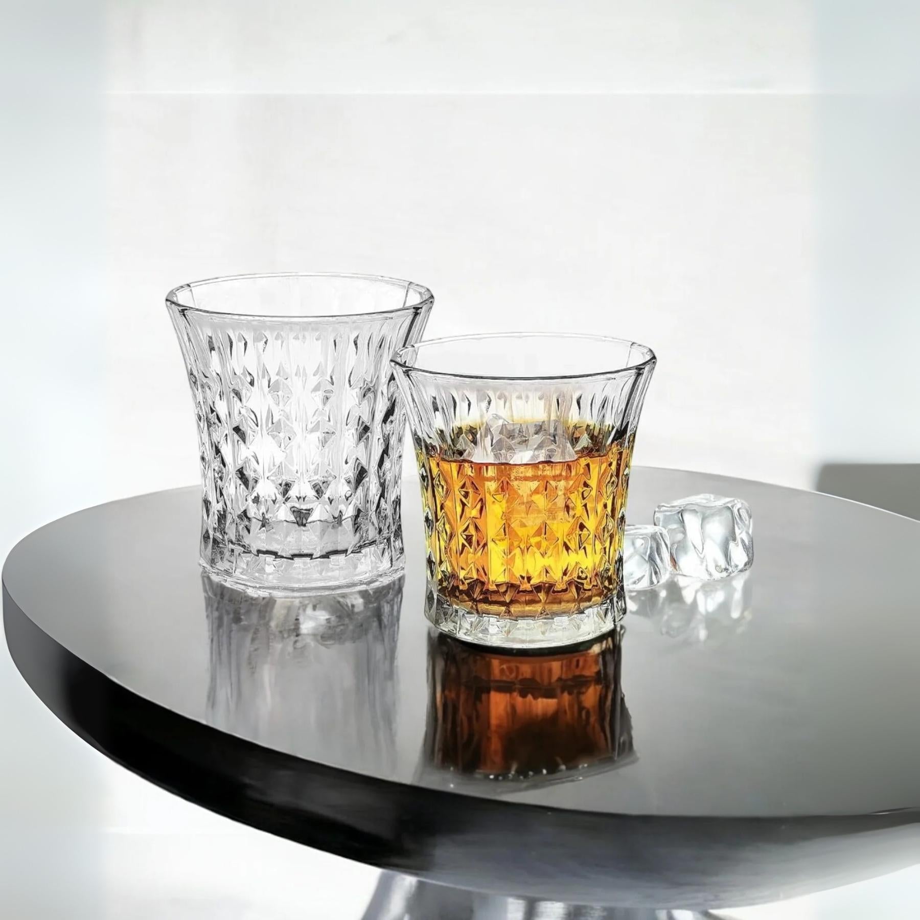 Lady Diamond Whiskey Glass — 8.8 oz — Set of 6